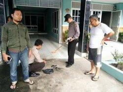 Rumah Ermis Tando di Jalan Sukoharjo Dilempar Bom Molotov