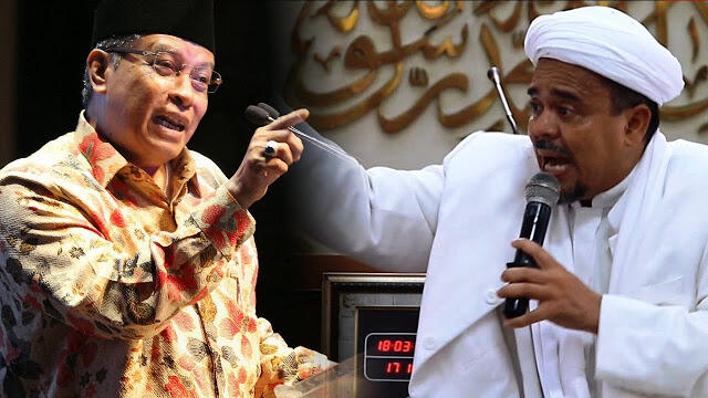 Said Aqil Tantang Habib Rizieq : Kalau Gentle Hadapi Dong !