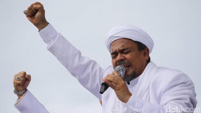 Habib Rizieq Minta Massa Aksi Bela Ulama Tetap Ikuti Komando