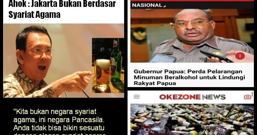 MANTAP. Berbeda dengan Pejabat Non-Muslim lainnya, Gub. Papua malah anti Miras