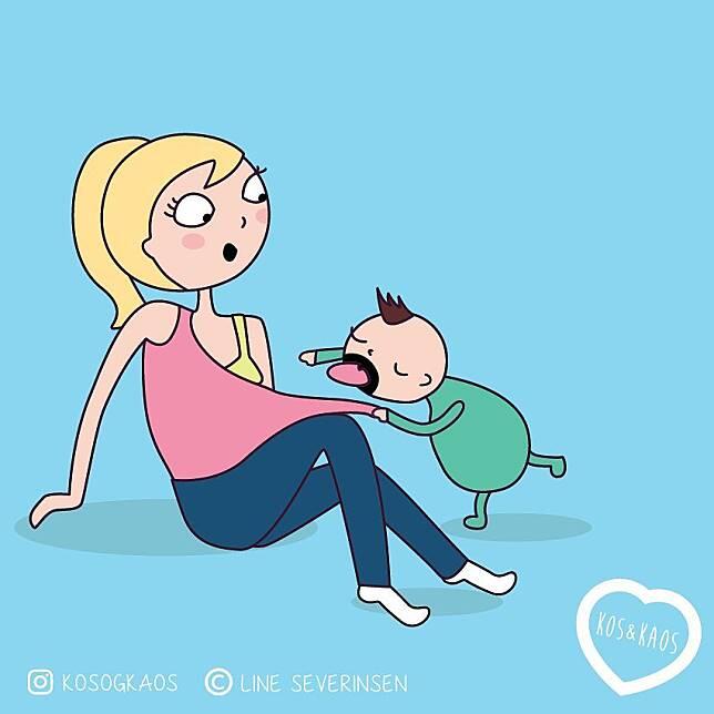 15 Ilustrasi Serunya Punya Bayi Bagi Pasangan Muda