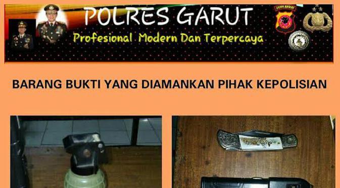 Pemuda Pemarah Ancam Ledakkan Markas Polisi dengan Granat