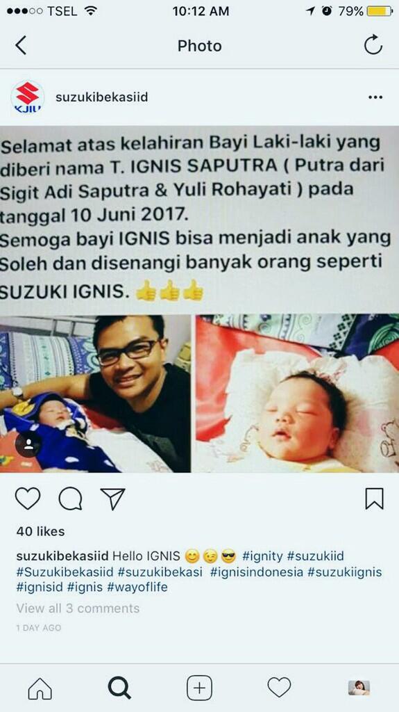 Ini Harapan Suzuki pada Bayi Bernama Ignis