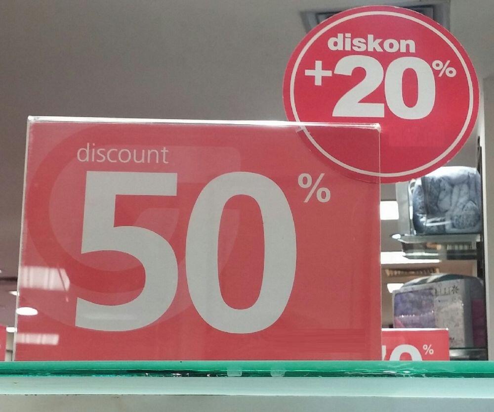 Ini arti 5 jenis diskon yang kerap kamu temui di mal, catet biar paham