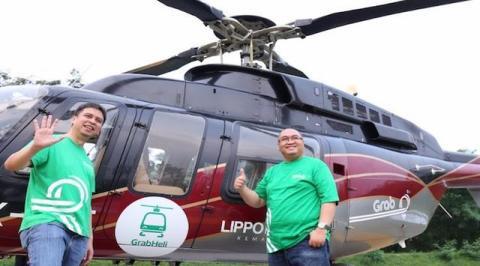 Taksi Helikopter Grab Tarif Terjangkau Mengudara di Ibukota