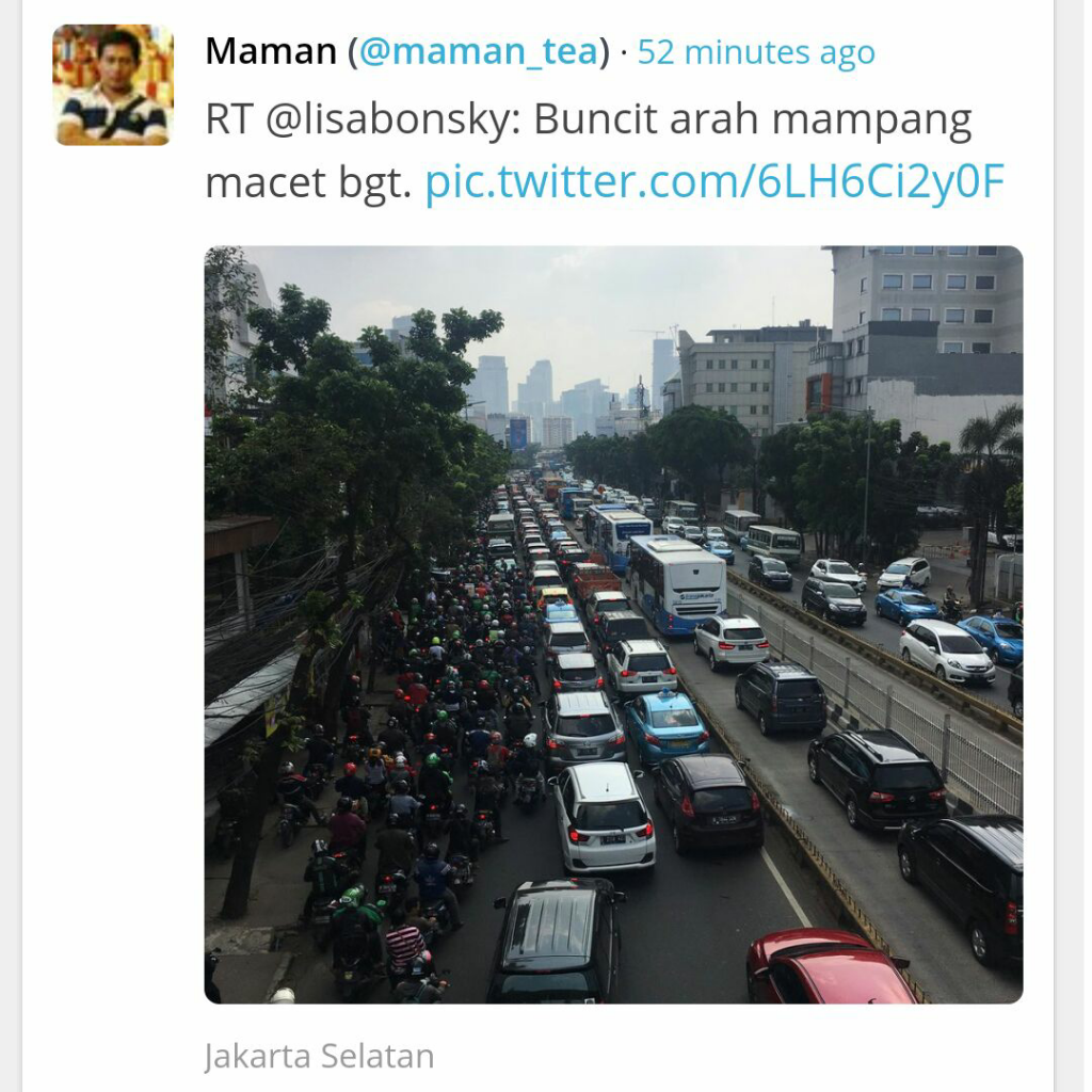 Ini Aneka Penyebab Macet Parah di Jakarta Senin Pagi Ini