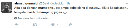 Mampang Macet Parah Jadi Trending di Twitter