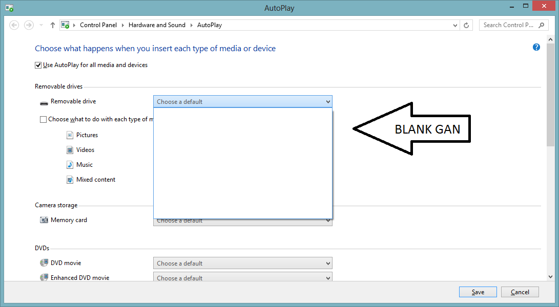 &#91;HELP&#93; AutoPlay Windows 8 Kaga Muncul Pilihannya