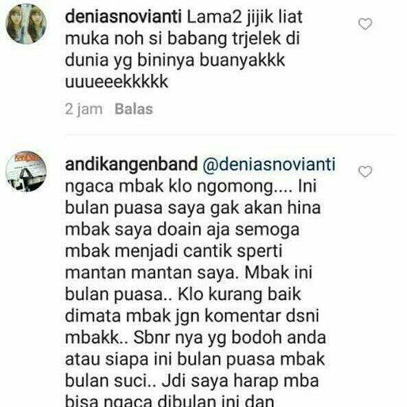 Dibilang punya wajah terjelek di Dunia, Andika Kangen Band ngamuk...