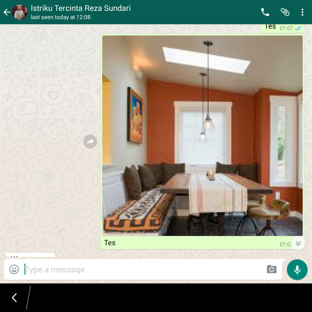 (Testesd) WA android di bb10 bisa sharing media