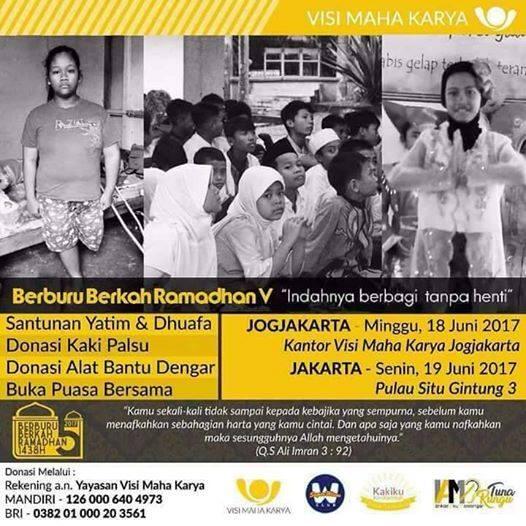 Mohon bantuan untuk donasi