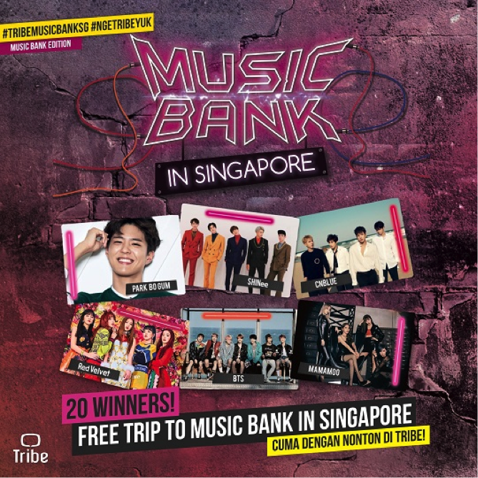 Pecinta K-Pop: Streaming Sesuka Lo Bisa Dapet Trip + Tiket Music Bank Singapore 2017