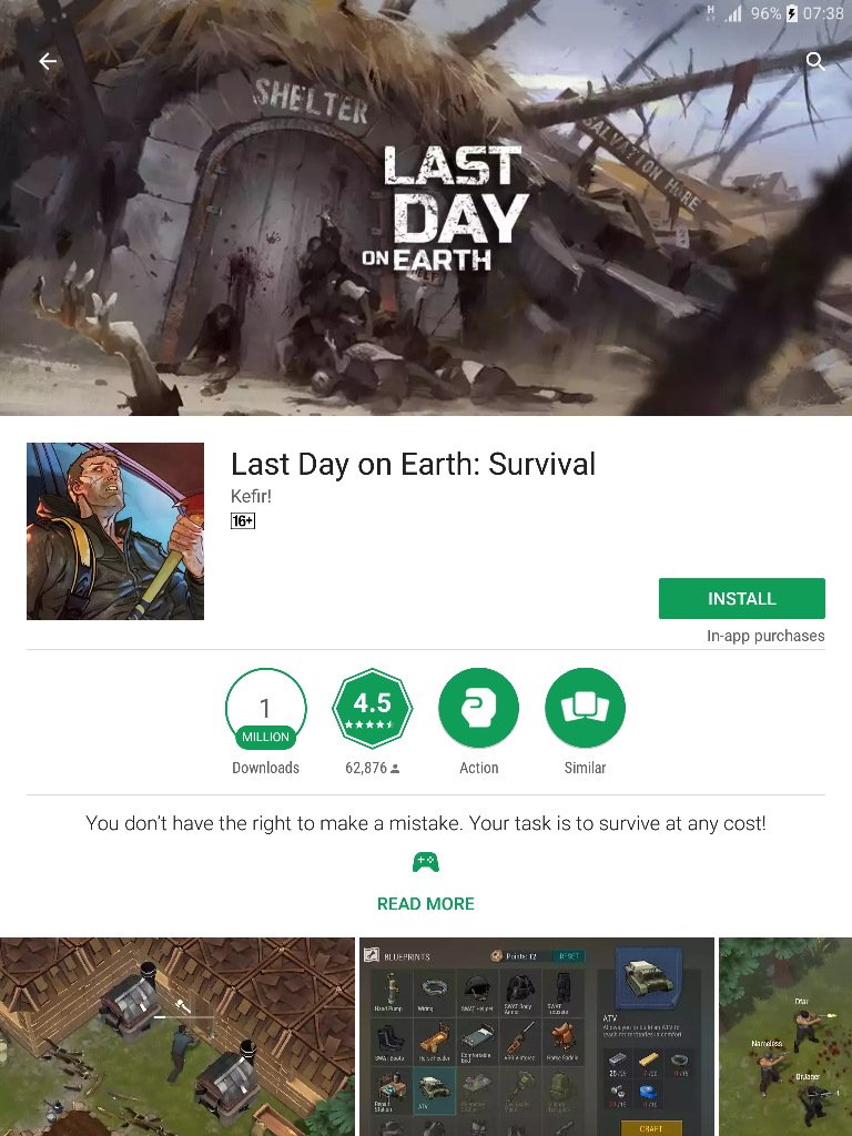 Когда вышел last day on earth survival