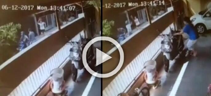  Sadis, Video Detik-detik Perampok Motor Tembak Mahasiswi di Tangerang