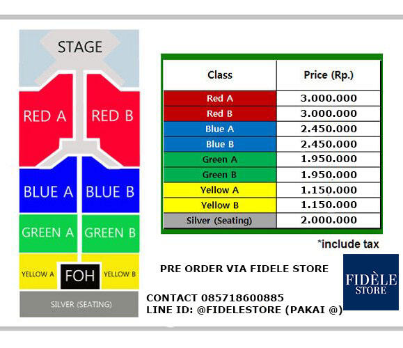 Terjual Tiket 2017 Music Bank World Tour Live in Jakarta 