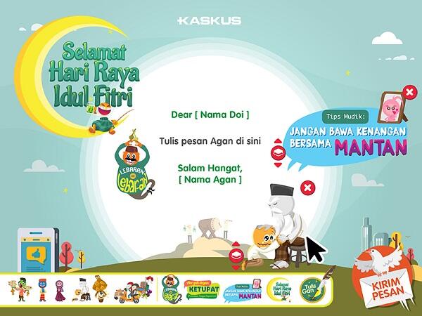 Yuk Buat E-card Lebaran Kreatif ala KASKUS Gan!