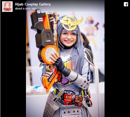 Wanita Berhijab Juga Bisa Jadi Cosplayer Keren Kok! Ini Buktinya