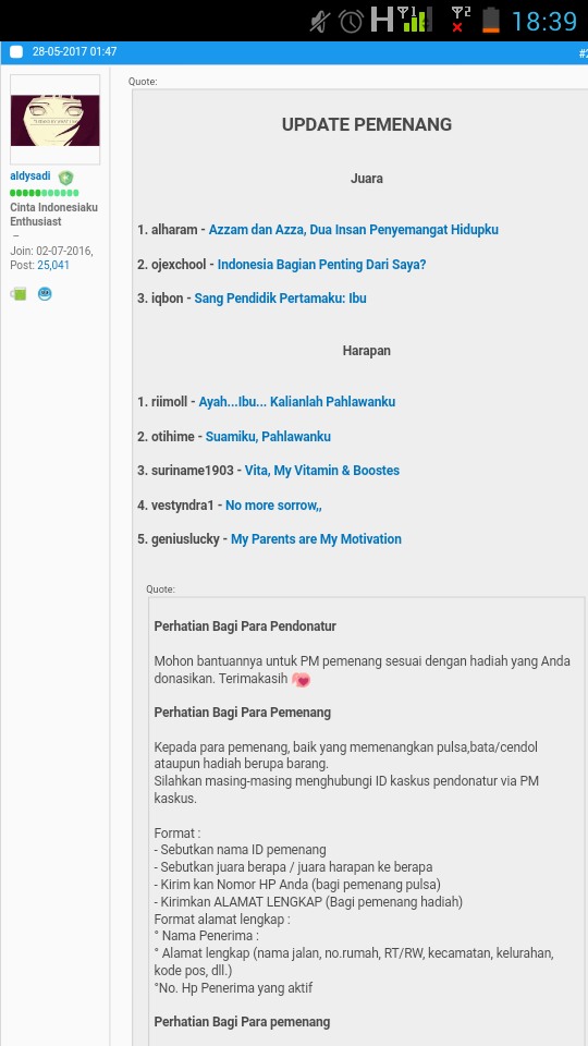 &#91;Cinta Indonesiaku&#93; No More Sorrow, No More Tears, No Reason to Cry For