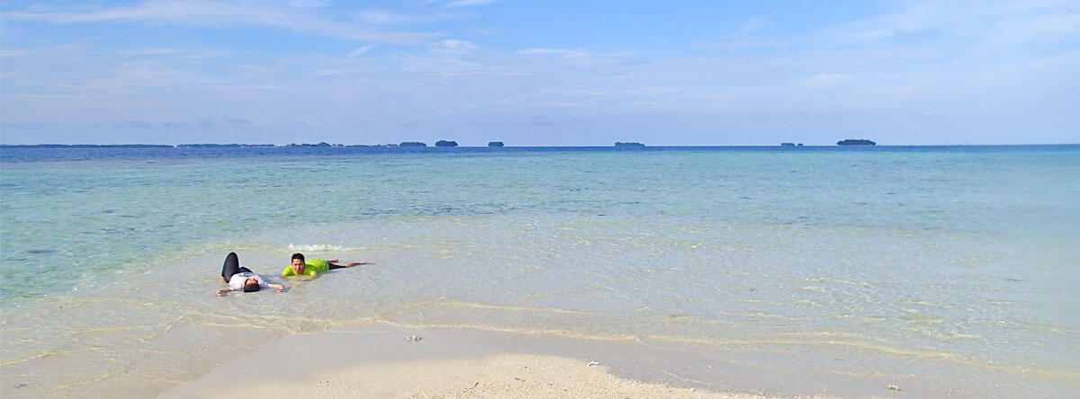 Trip Wisata Murah Pulau Harapan, Laut Birunya Jakarta