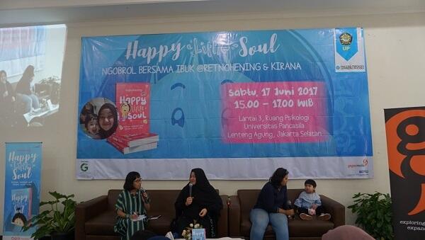 Serunya Ngobrol Bareng Ibok dan Kirana di Talkshow Happy Little Soul