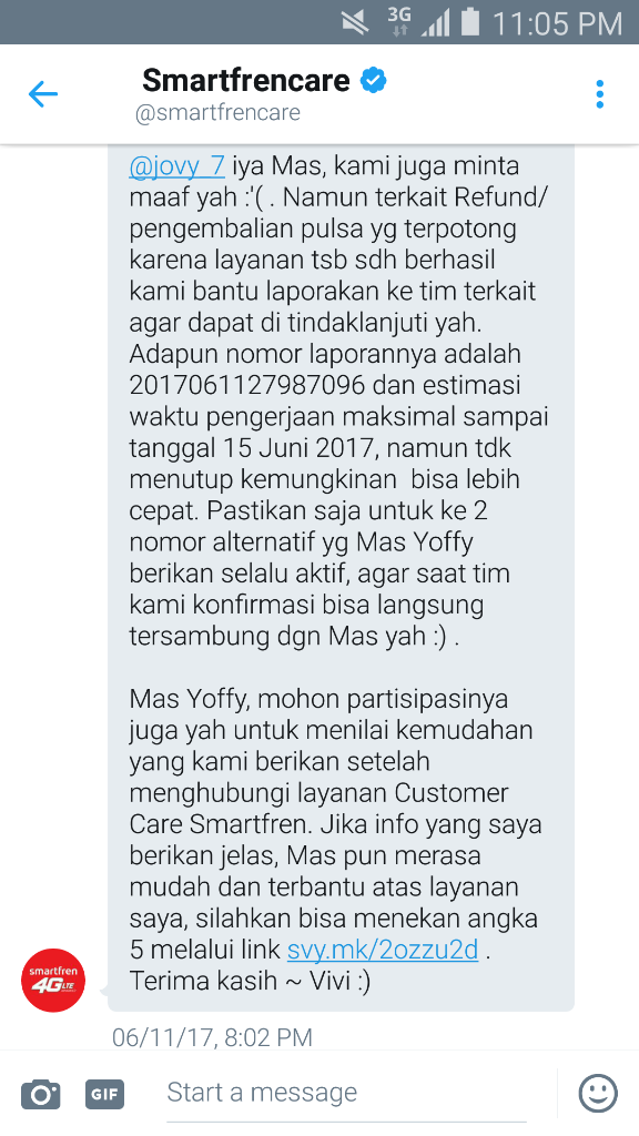 Hati-hati menggunakan Provider Smartfren