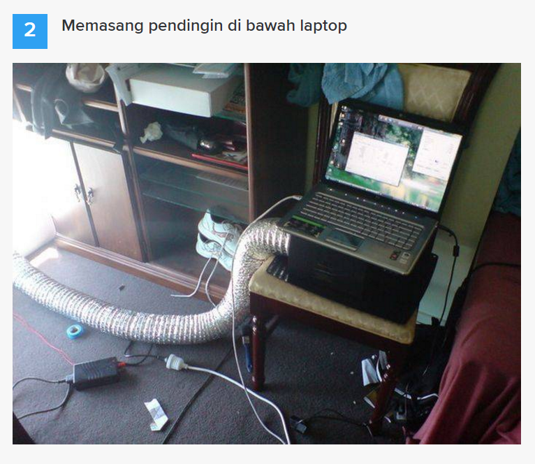 Cara ini di jamin bisa bikin laptop/pc gak Overheat