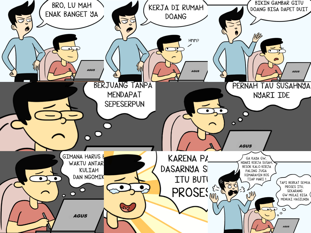 Perjalanan Sang Creator PepeKomik, Pada Dasarnya Semua Itu Butuh Proses!
