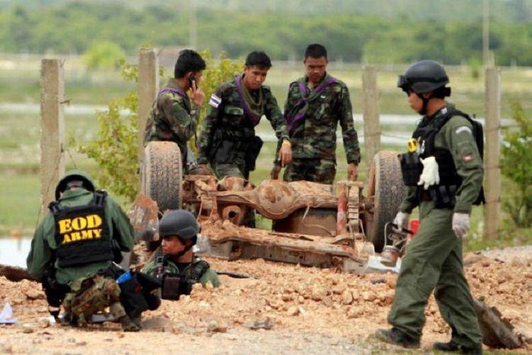 Enam Tentara Tewas oleh Ledakan Bom di Thailand