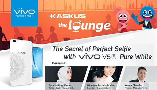 &#91;Field Report&#93; Cari Tahu Perfect Selfie di KASKUS The Lounge with Vivo V5s Pure White