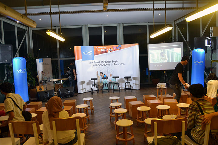&#91;Field Report&#93; Cari Tahu Perfect Selfie di KASKUS The Lounge with Vivo V5s Pure White