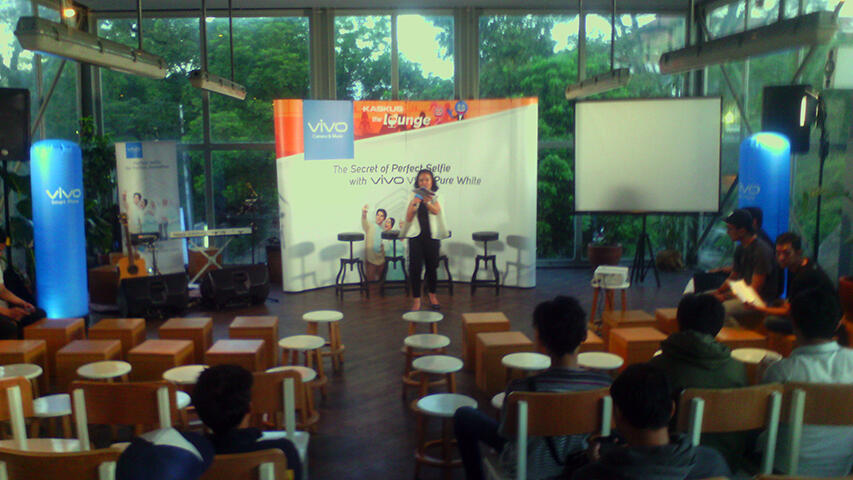 &#91;Field Report&#93; Cari Tahu Perfect Selfie di KASKUS The Lounge with Vivo V5s Pure White