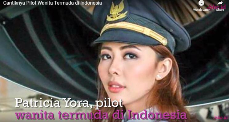 Cantik Banget! Ternyata Ini Dia Pilot Wanita Termuda di Indonesia 