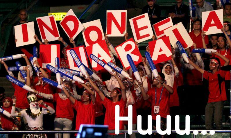 5 Aksi Khas Penonton Bulu Tangkis Indonesia