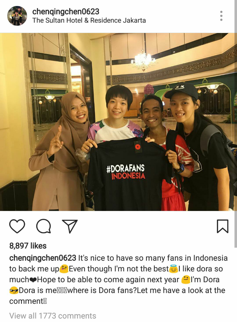 5 Aksi Khas Penonton Bulu Tangkis Indonesia