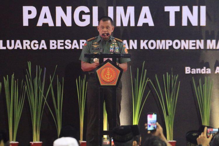 Panglima TNI : Jangan Ragukan TNI Pak Presiden, Kapanpun TNI Siap Diperintah!