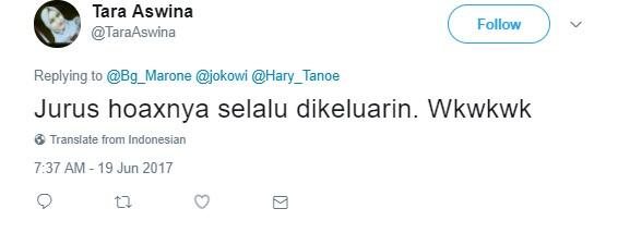  Sebarkan Hoax, Netizen: Beranikah Jokowi Tindak Jaksa Agung HM Prasetyo?