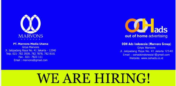 Lowongan Kerja Marketing Executive