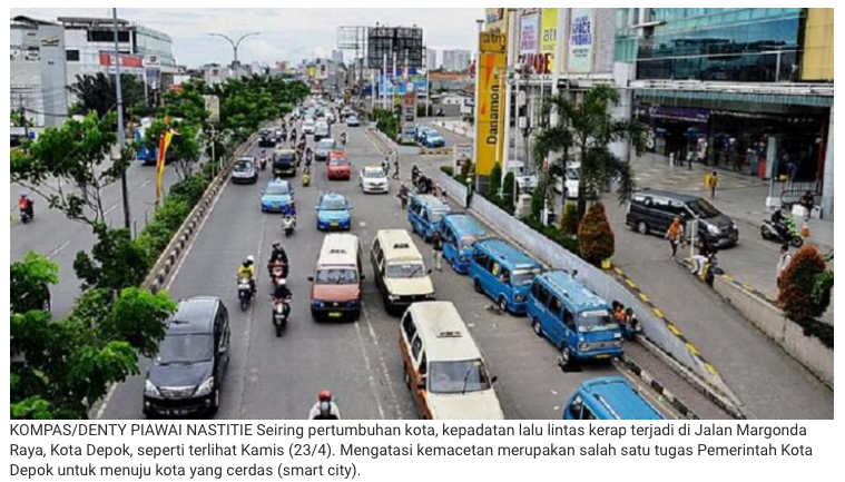 Pemkot Depok Wacanakan Sistem Angkot "Online"