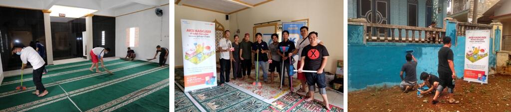 &#91;FR&#93; Aksi Bersih bersih Masjid Kaskus Reg. Bogor Bersama Smartfren