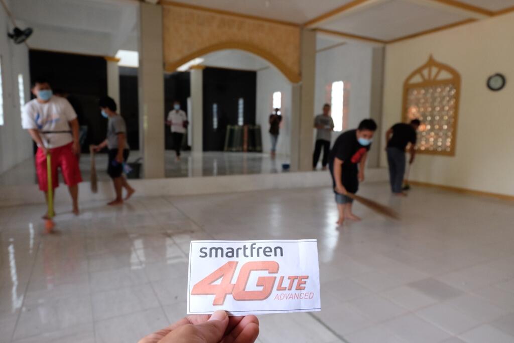 &#91;FR&#93; Aksi Bersih bersih Masjid Kaskus Reg. Bogor Bersama Smartfren