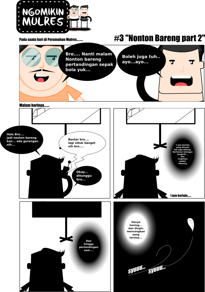 Numpang mejeng komik strip bikinan ane gan "Ngomik-in Mulres"