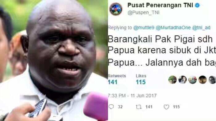 Komisioner Komnas HAM Bilang Jalanan di Papua Hoaks, Begini Tanggapan Puspen TNI!