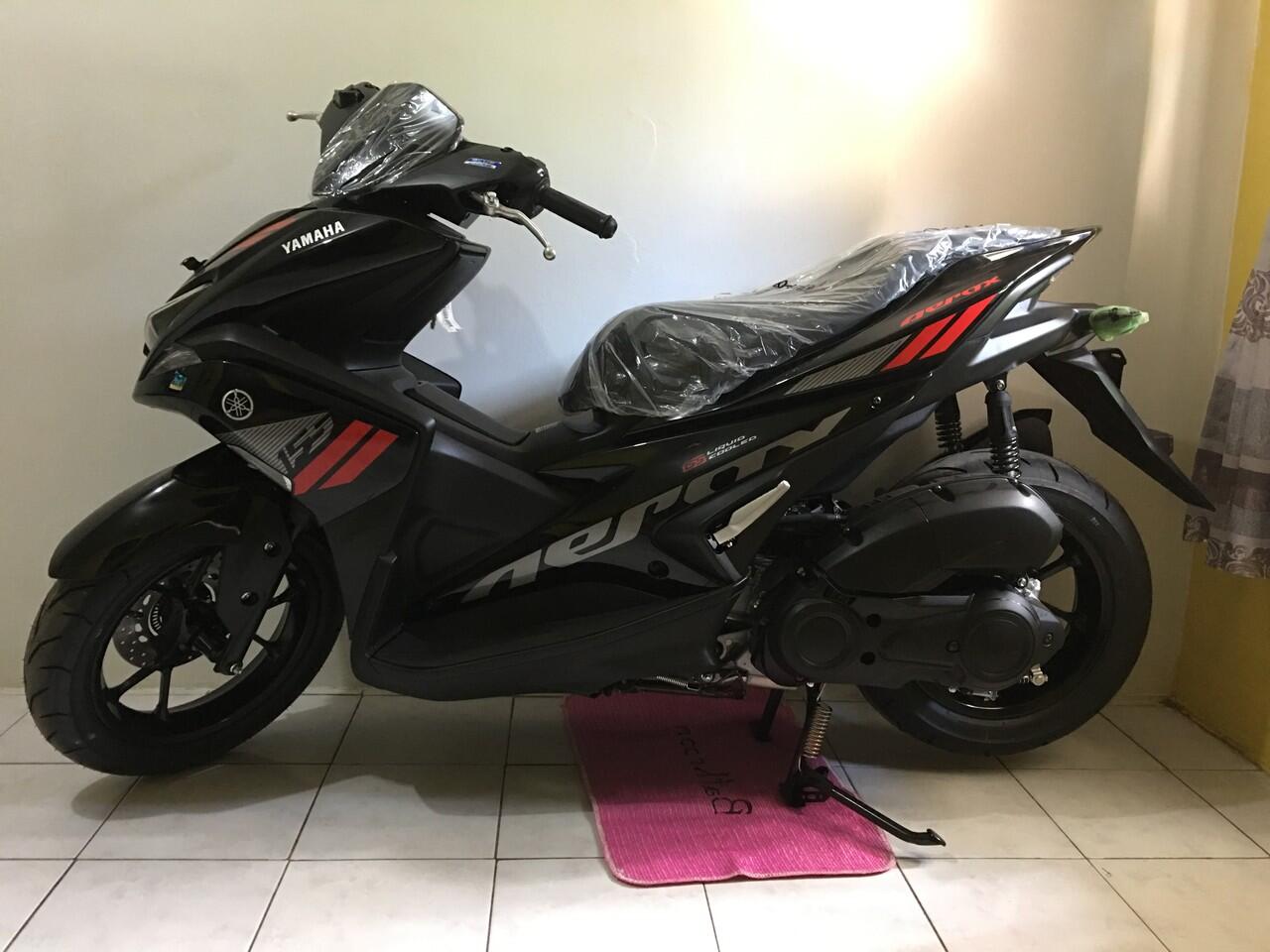 93 Modifikasi Motor Aerox Warna Hitam Terbaik Dan Terupdate