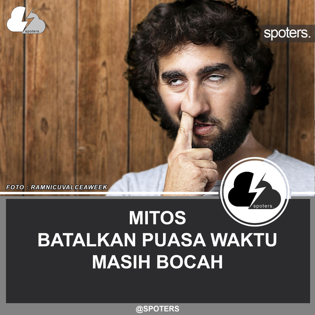 Mitos Batalkan Puasa Waktu masih Bocah