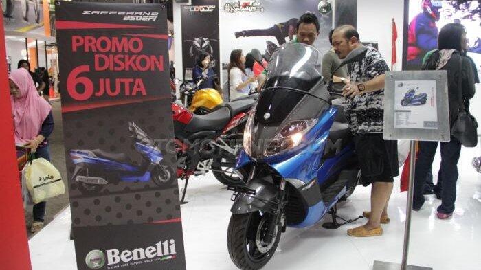Skutik Bongsor Benelli Zafferano di Jakarta Fair 2017 Didiskon Rp 6 Juta