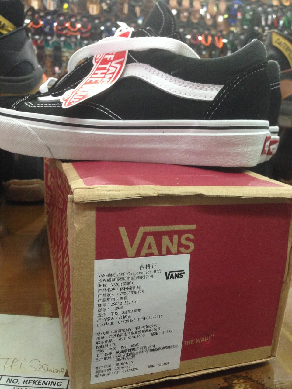 Vans made in china