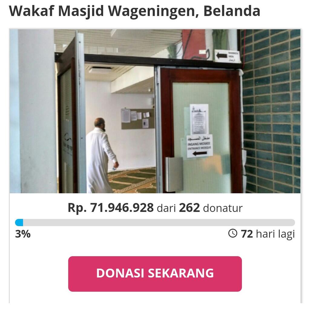 Komunitas Muslim Indonesia Bantu Pendirian Masjid di 3 Negara