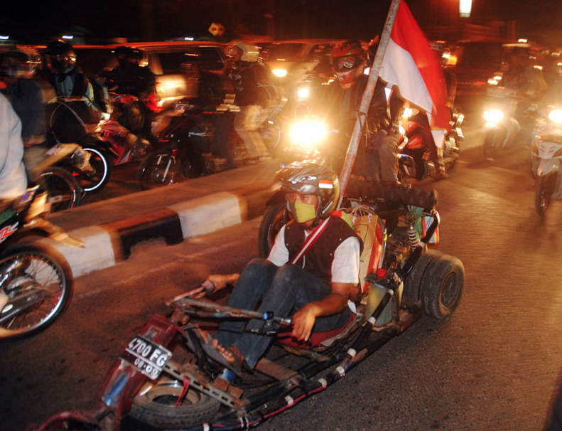 Polisi Ancam Pulangkan Pemudik Motor Bonceng Tiga