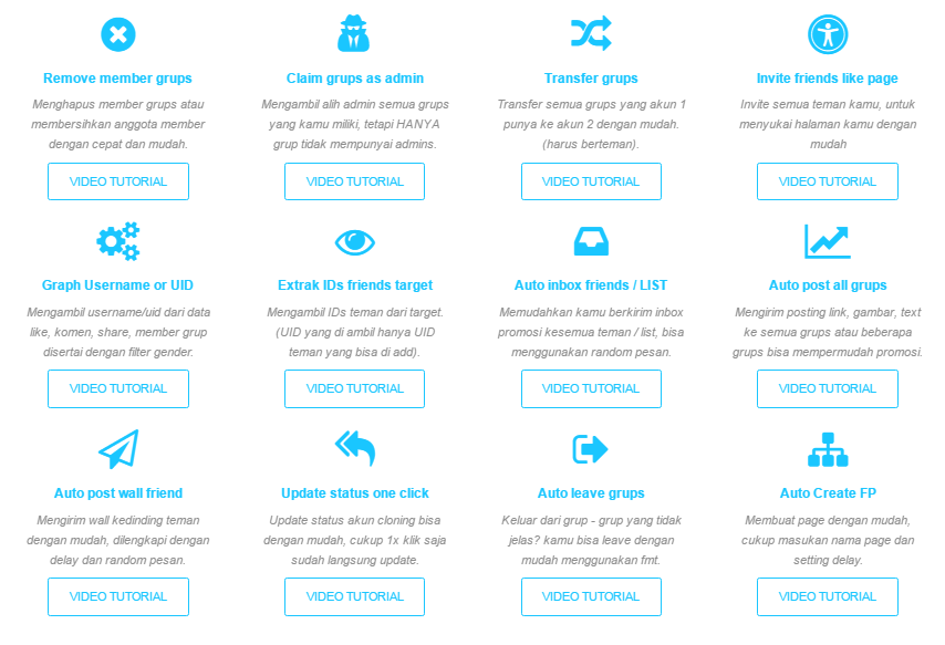 Facebook Multi Tools (FMT)