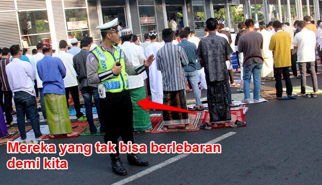 Salut! 5 Orang Ini Rela Tak Nikmati Lebaran Demi Kita